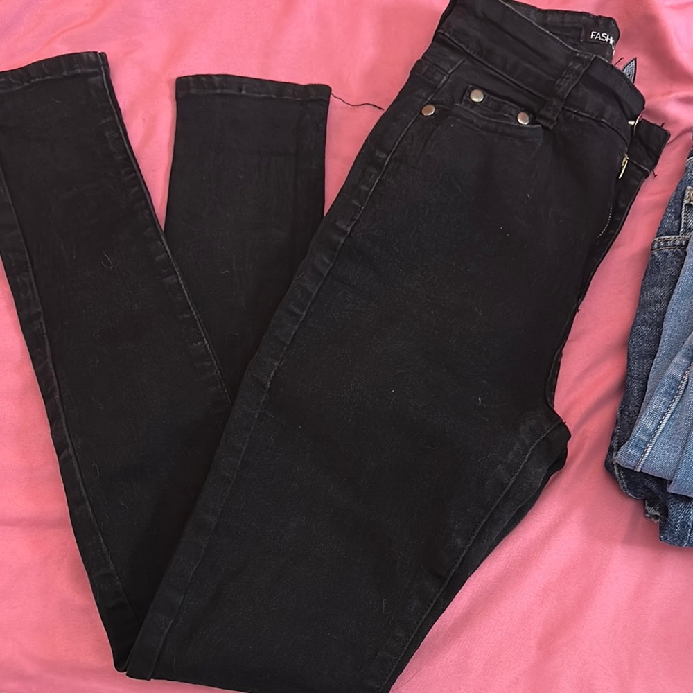 Fashion Nova Black Skinny Jeans Classic Style